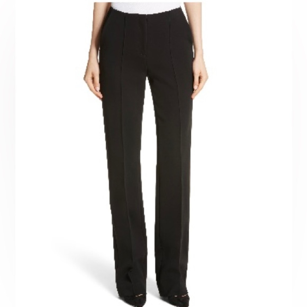 Diane Von Furstenberg Pintuck Pleated Pants